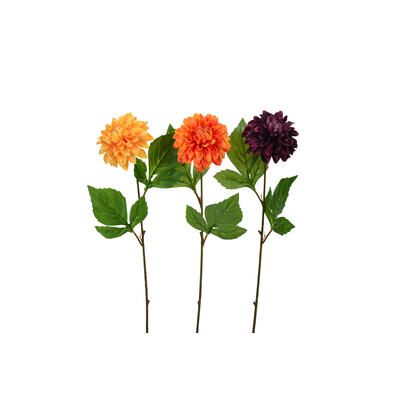 Dahlie, Kunstblumen, Seidenblumen, Herbstblume, Kunstpflanze, knstliche Pflanzen
